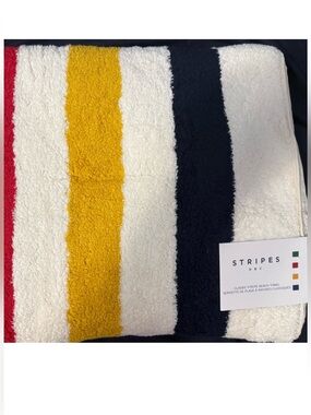BUNDLE - 2 HBC Stripes – Hudson’s Bay Company Multistripe Classic Beach Towels